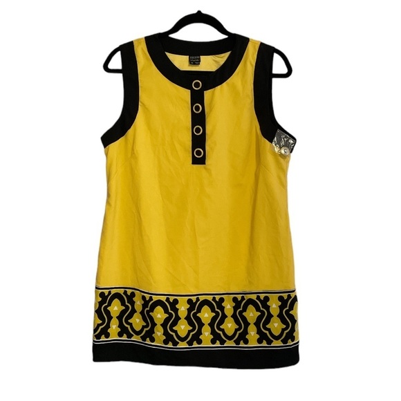 Nicole by Nicole Miller Tops - Nicole Woman’s Yellow Dress Tank